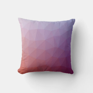 polygon abstract. Modern abstract illustration wi Cushion
