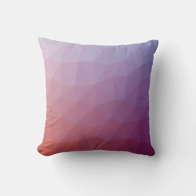  polygon abstract. Modern abstract illustration wi Cushion (Front)