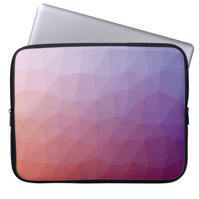  polygon abstract. Modern abstract illustration wi Laptop Sleeve (Front)