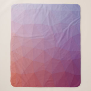 polygon abstract. Modern abstract illustration wi Sherpa Blanket