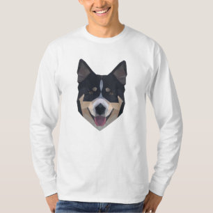 Polygon Art - Dog Wolves - Wild Sweet Animals T-Shirt