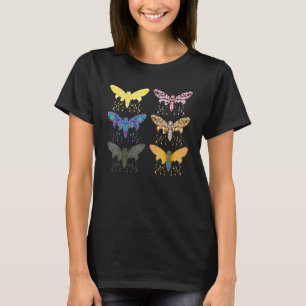Polygon Cicada Collection Entomology Brood X T-Shirt