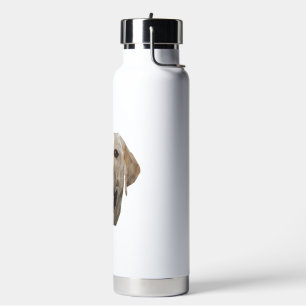 Polygon Dog Daddy Dog Mum Dogfather Labrador Water Bottle