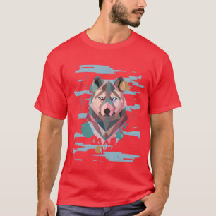 Polygon Dogfather Dog Daddy Dog Mum Dog Lover boy T-Shirt