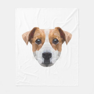 Polygon JRT Dogfather Dog Mum Dog Lover Jack Fleece Blanket