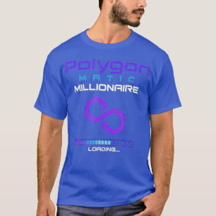 Polygon MATIC HODL Cryptocurrency Rich BULLRUN T-Shirt