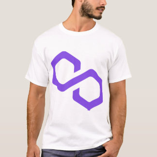 Polygon MATIC Logo Crypto Blockchain T-Shirt