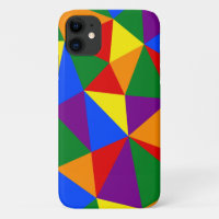 Polygon Rainbow Pattern