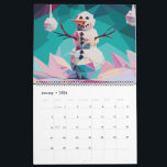 Polygonal Art Calendar<br><div class="desc">A beautiful calendar with unique polygonal art for each month of the year.</div>