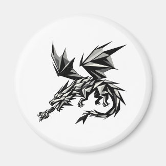 Polygonal Dragon Magnet
