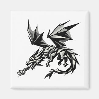 Polygonal Dragon Magnet