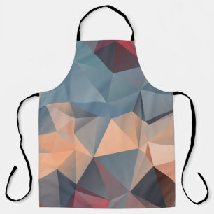 Polygonal Mosaic: Creative Geometrical Elegance. Apron