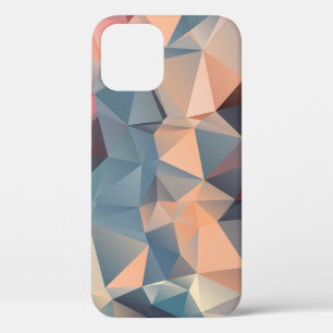 Polygonal Mosaic: Creative Geometrical Elegance. iPhone 12 Case