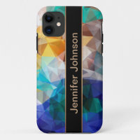 Polygonal personalised geometrical shapes triangle
