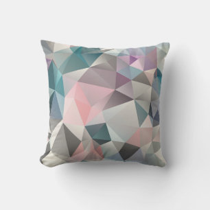 polygonal, triangles cushion