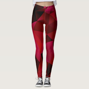 polygonal, triangles leggings