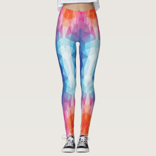 Polygone Love - Power Yoga Leggings