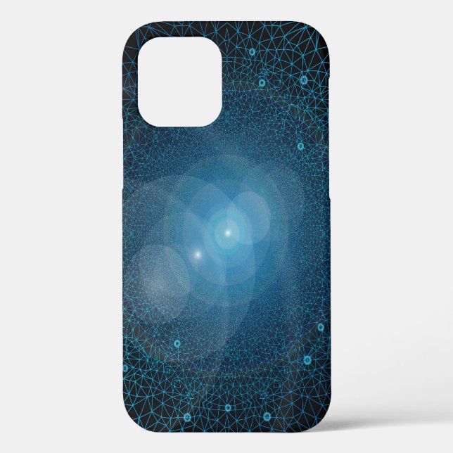 Polygons artificial intelligence Case-Mate iPhone case (Back)