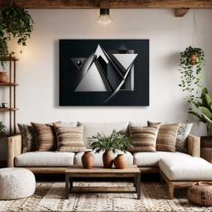 Polygons Precise Overlays Poster