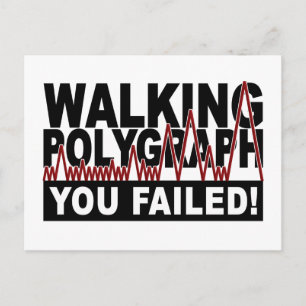 Polygraph postcard