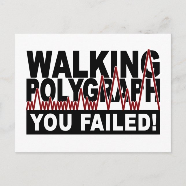 Polygraph postcard (Front)
