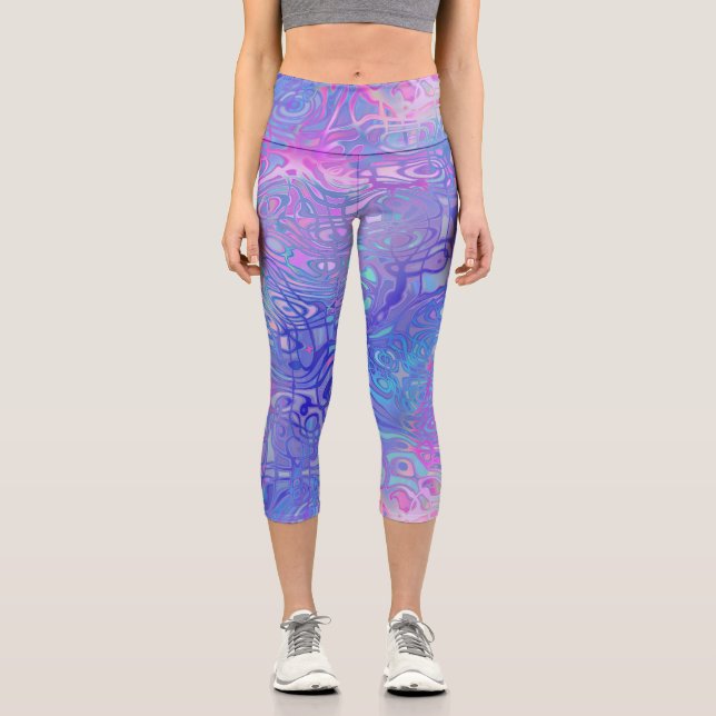 polyharmonic synesthesia : capri leggings (Front)
