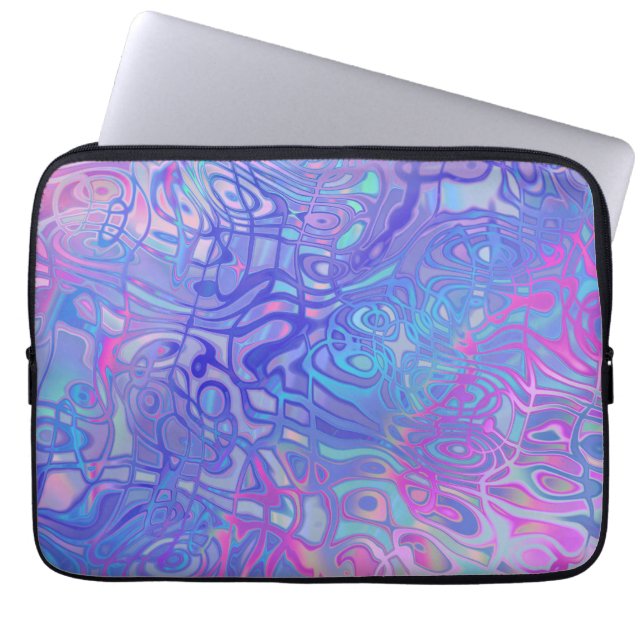 polyharmonic synesthesia : laptop sleeve (Front)