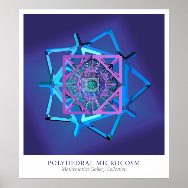 Polyhedral Microcosm Poster (Front)