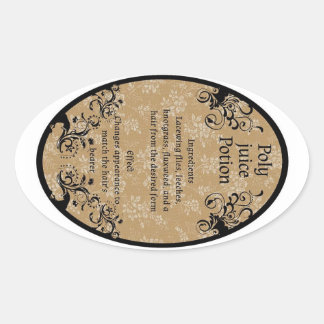 Polyjuice potion label