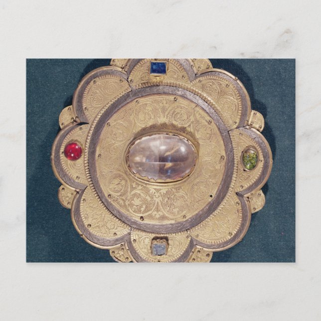 Polylobed reliquary, 13th century postcard (Front)