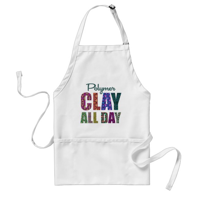 Polymer Clay All Day Standard Apron (Front)