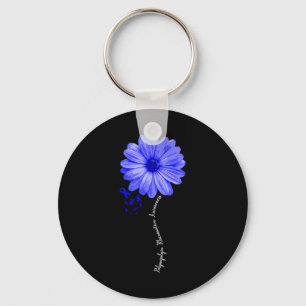 Polymyalgia Rheumatica Awareness Warrior Pretty Key Ring