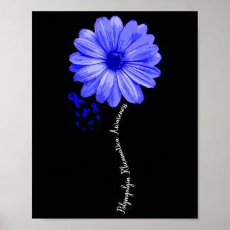 Polymyalgia Rheumatica Awareness Warrior Pretty Poster