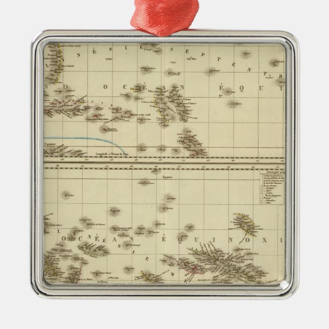 Polynesia 3 metal ornament (Front)