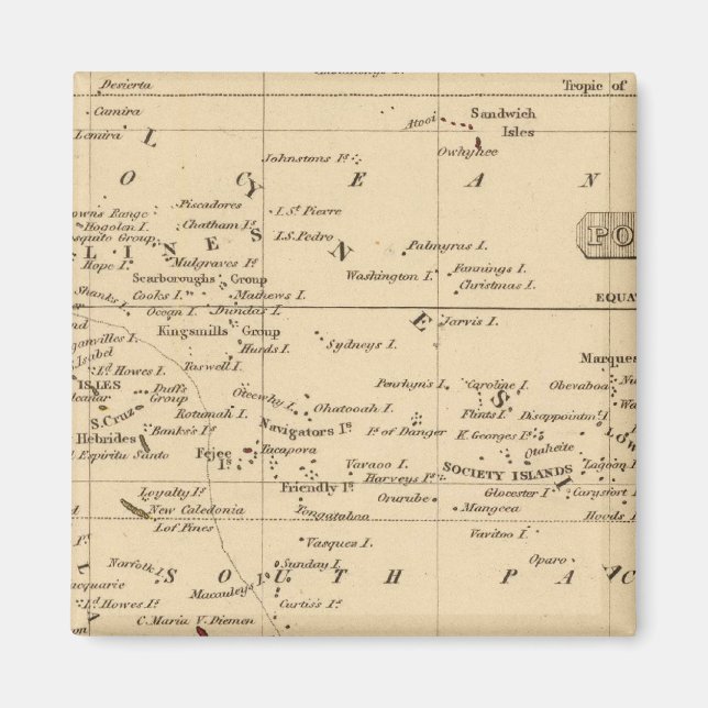 Polynesia 4 magnet (Front)