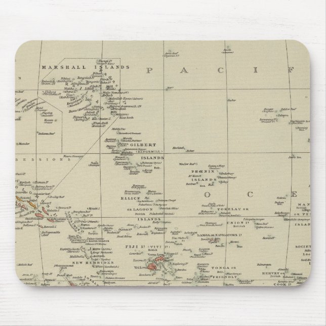 Polynesia 5 mouse pad (Front)