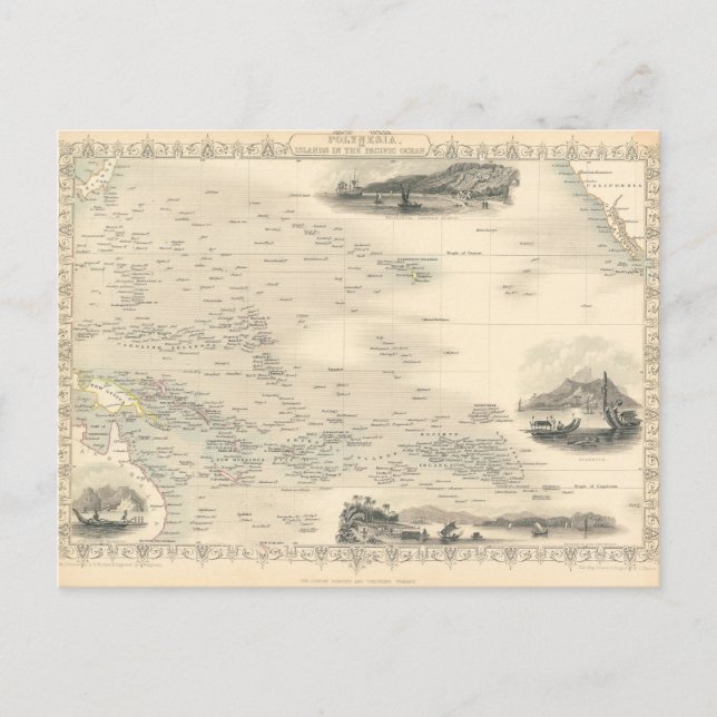 Polynesia | Islands in the Pacific Ocean Postcard (Front)
