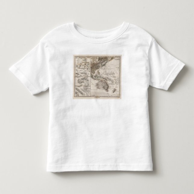 Polynesia Map Toddler T-Shirt (Front)