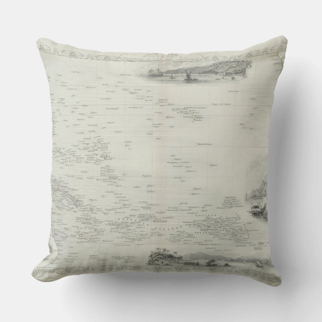 Polynesia or Islands in the Pacific Ocean, from a Cushion (Front)