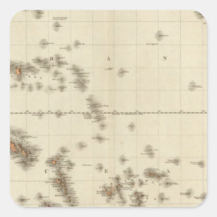 Polynesia Square Sticker