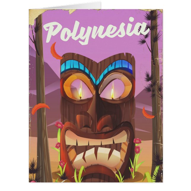 Polynesia Tiki mask (Front)