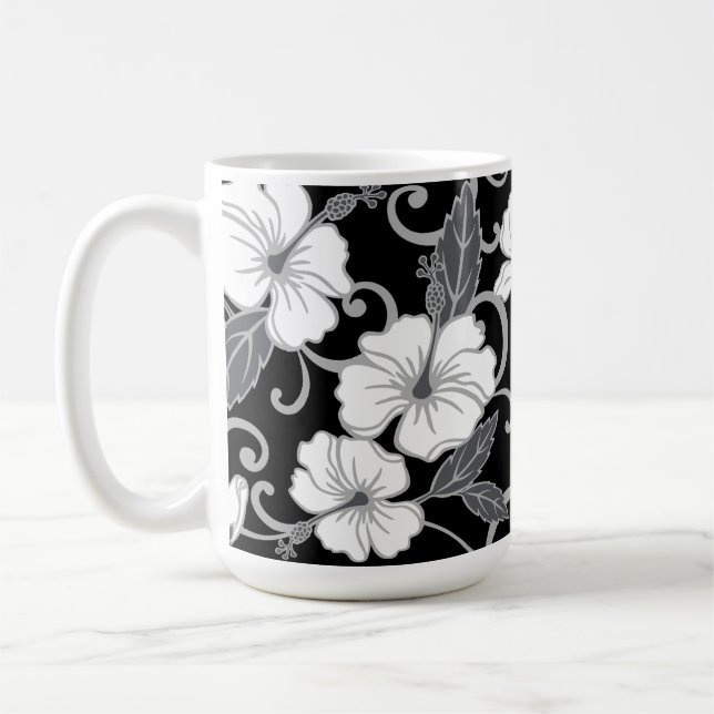 POLYNESIAN DREAM (BLACK) COFFEE MUG (Left)