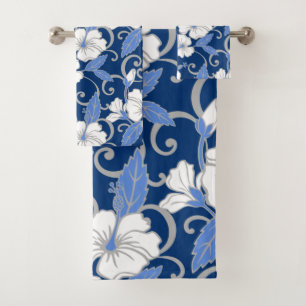 POLYNESIAN DREAM (BLUE) BATH TOWEL SET