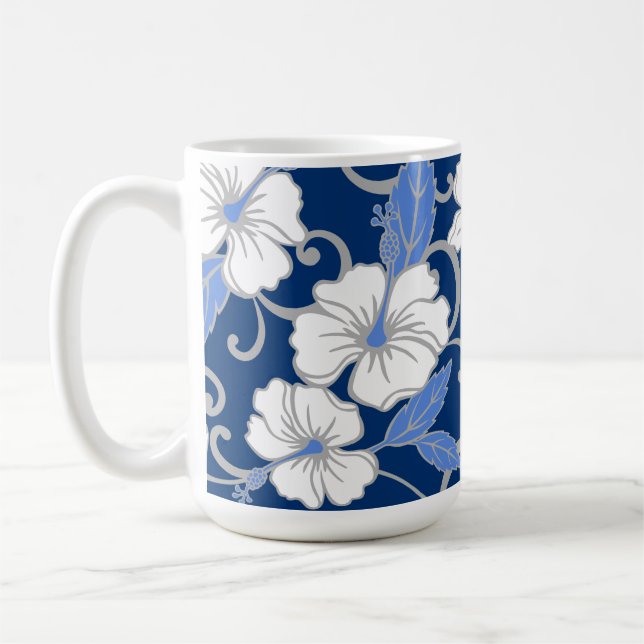 POLYNESIAN DREAM (BLUE) COFFEE MUG (Left)
