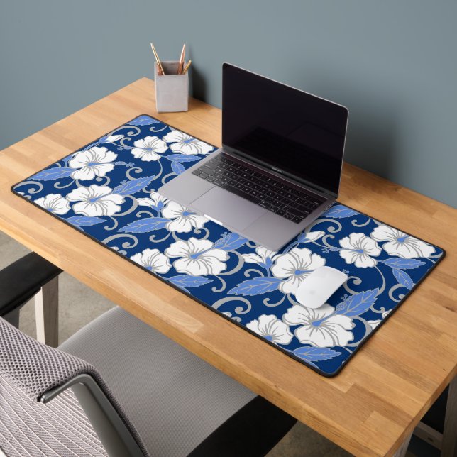POLYNESIAN DREAM (BLUE) DESK MAT (Office 2)