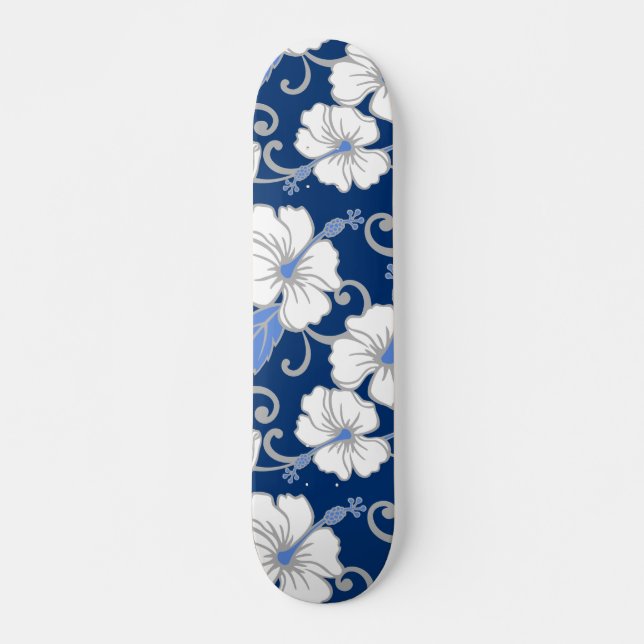 POLYNESIAN DREAM (BLUE) SKATEBOARD (Front)
