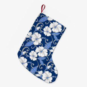 POLYNESIAN DREAM (BLUE) SMALL CHRISTMAS STOCKING