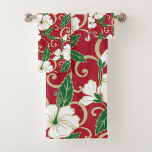 POLYNESIAN DREAM (CHRISTMAS) BATH TOWEL SET