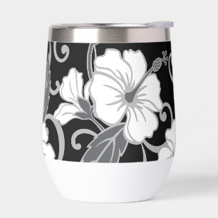 POLYNESIAN DREAM PATTERN IN BLACK
