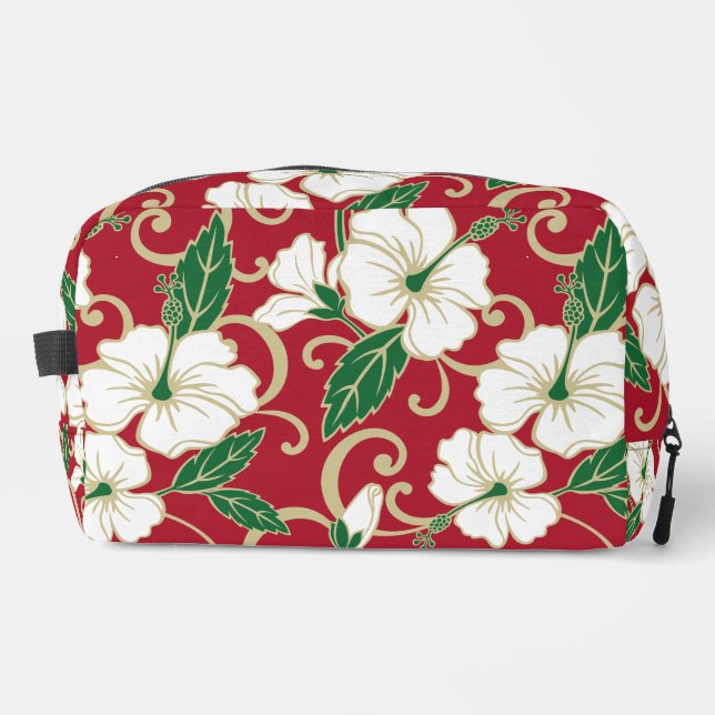 POLYNESIAN DREAM PATTERN IN CHRISTMAS DOPP KIT (Front)
